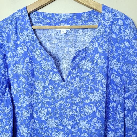 J. Jill Tie Sleeve Top Size XL - Picture 4 of 10